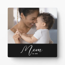 Anpassad mamma modernt manus foto