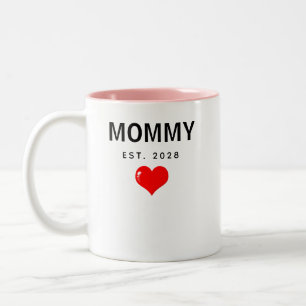 Anpassad Mamma & Pappa Mugg Set Present för Baby S