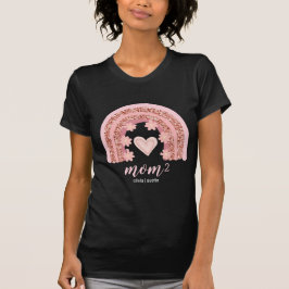 Anpassad Mammas Barn Personligt Namn Söt Regnbåge T Shirt