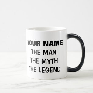Anpassad Mannen myten legenden 11oz kontorsmugg Magisk Mugg