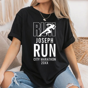 Anpassad Maraton Support Crew Löparens Race Team T Shirt