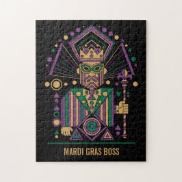 Anpassad Mardi Gras Kung 2026 Pussel