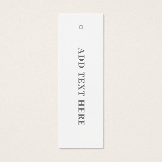 Anpassad Märkre för enkel Chic Kläder Litet Visitkort (Framsidan)