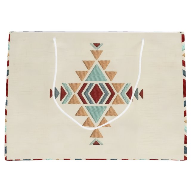 Anpassad marockansk geometrisk brodyr (Framsidan)