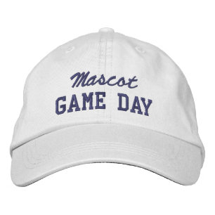 Anpassad Maskot eller Lagnamn för Matchdagen Broderad Keps