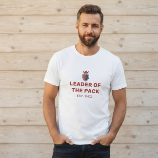 Anpassad matchande t-shirt för far och son