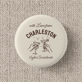 Anpassad med kärlek från destinationsmöhippan knapp