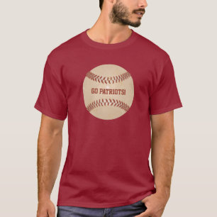 Anpassad meddelande Distressed Baseball-grafik T Shirt