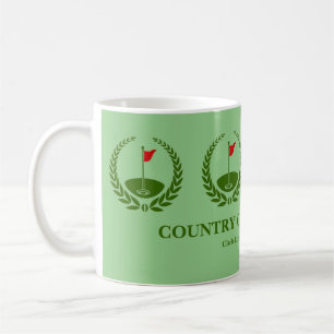 Anpassad medlem av Golf Klubb Gift Coffee Mugg