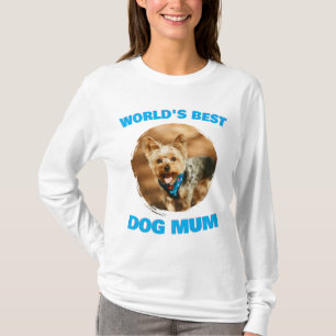 Anpassad Minimal Bästa Hund Katt Mamma Husdjur Söt T Shirt