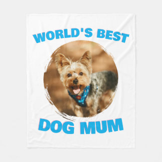 Anpassad Minimal Bästa Hund Katt Mamma Pappa Söt P Fleecefilt