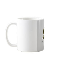Anpassad minimalistisk kaffemugg med foto och text