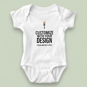Anpassad minimalistisk personlig företagsetikett  t shirt