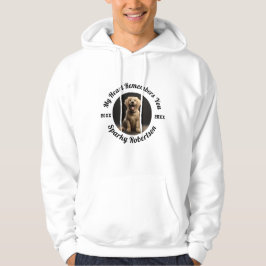 Anpassad minnesdesign för hund hoodie