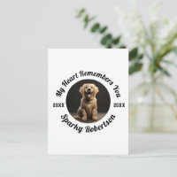 Anpassad minnesdesign för hund