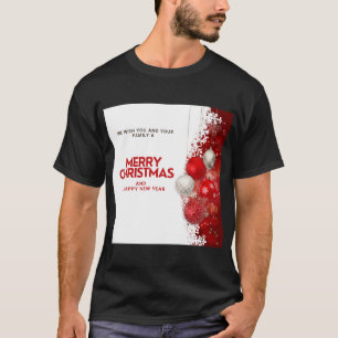 Anpassad mode-tshirt under julsäsongen t shirt