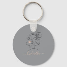 Anpassad modern design monogrampresent