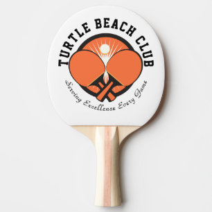 Anpassad Modern Design Monogrampresent Pingisracket