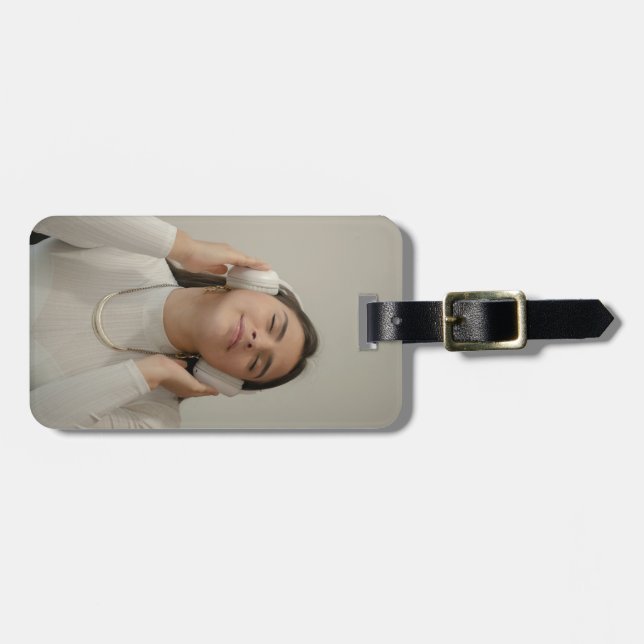 Anpassad Modern Fotografi  Bagagebricka (Horisontell Framsida)