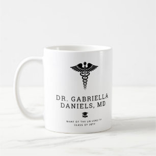 Anpassad Modern Medicinskola Läkarexamen Kaffemugg