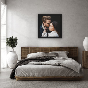 Anpassad Modern Tjock Svart Ram  Canvastryck