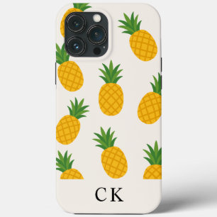 Anpassad monogram ananasfodral Case-Mate iPhone-sk