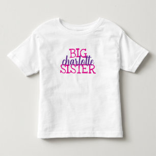 Anpassad Monogram Flickor Matchande Systrar T Shirt