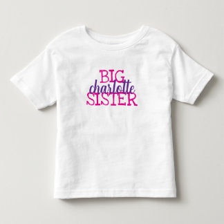 Anpassad Monogram Flickor Matchande Systrar T Shirt