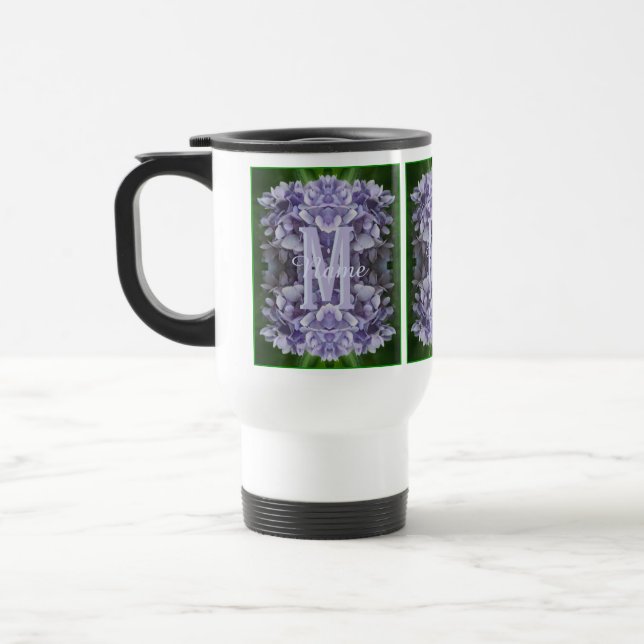 Anpassad monogram med din initiala namn Hortensia  Resemugg (Vänster)