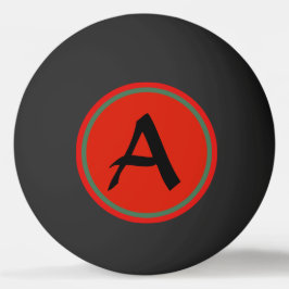 ANPASSAD MONOGRAM PINGISBOLL