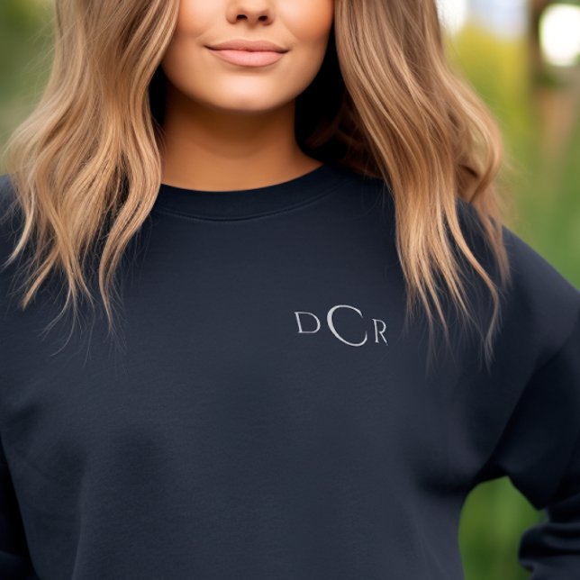 Anpassad monogram t shirt (Personalized Monogrammed Sweatshirt)