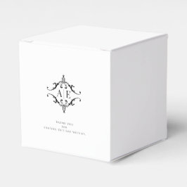 Anpassad Monogram Tack Kort Presentaskar