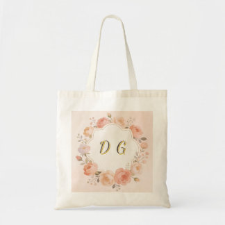 Anpassad monogramdesign tygkasse