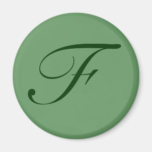 Anpassad monogrammagnet magnet
