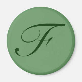 Anpassad monogrammagnet magnet