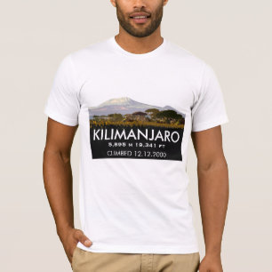 Anpassad montering av Kilimanjaro-stipendium Tee