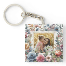 Anpassad mor dotter bästa vänner Citat Blommig kon