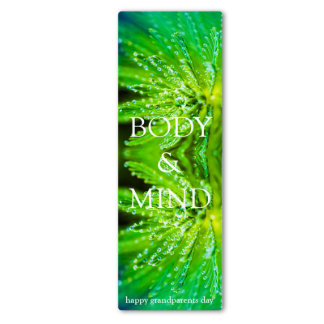 Anpassad morföräldrar-dag Yoga Mat