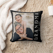 Anpassad Mormor Grundad Modern Fotogåva