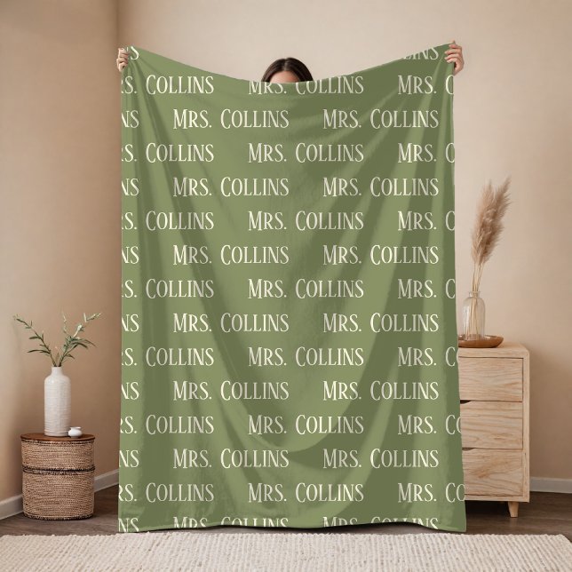 Anpassad Mrs & Mr filt för brud bröllopsgåva (Personalized Mr & Mrs Anniversary Blanket Gift for Couples, Bride and Groom)
