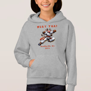 Anpassad Muay Thai kampsportplats datum namn T Shirt
