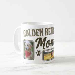 Anpassad mugg för Golden Retriever-mamma - Anpassa