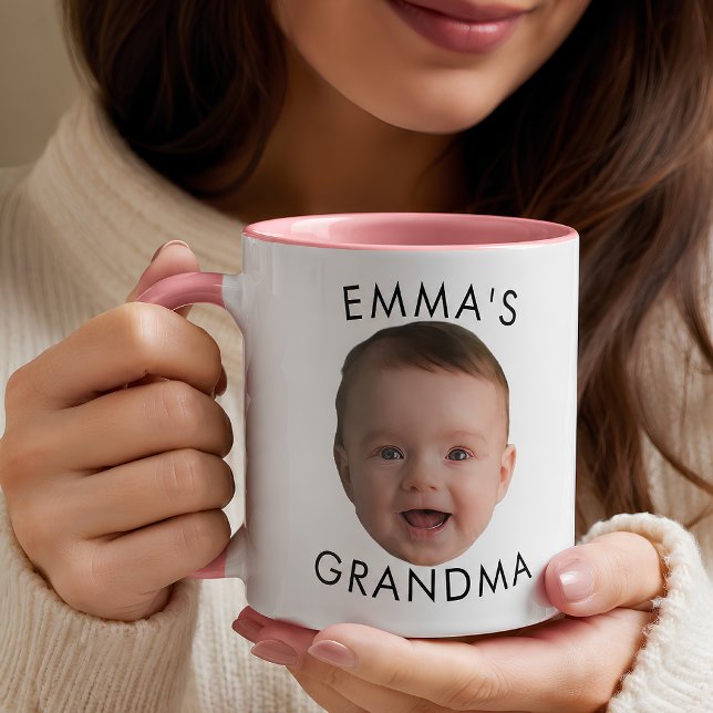 Anpassad mugg, mugg från foto, bebis ansikte mugg (Skapare uppladdad)