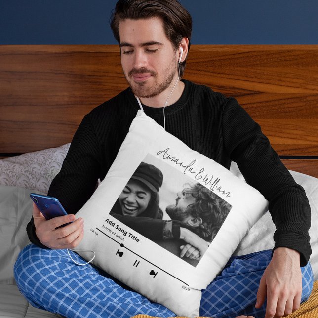 Anpassad musik & sångfoto kudde (Skapare uppladdad)