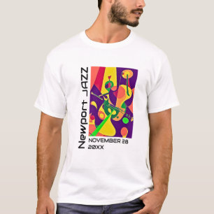 Anpassad musikfestivalsändning t shirt