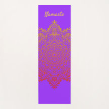 Anpassad Namaste Mandala Yogamatta