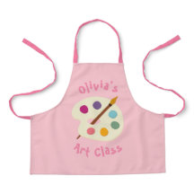 anpassad NAME Art-klassskola Artist Apron