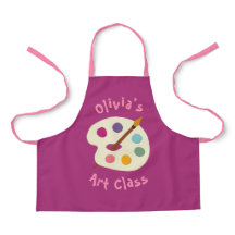anpassad NAME Art-klassskola Artist Apron