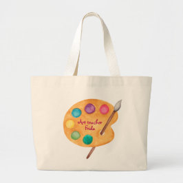 anpassad NAME Art-lärarklassgåva av klassen Art To Jumbo Tygkasse