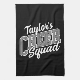 Anpassad NAME Cheerleader Skola Varsity Cheer Squa Kökshandduk